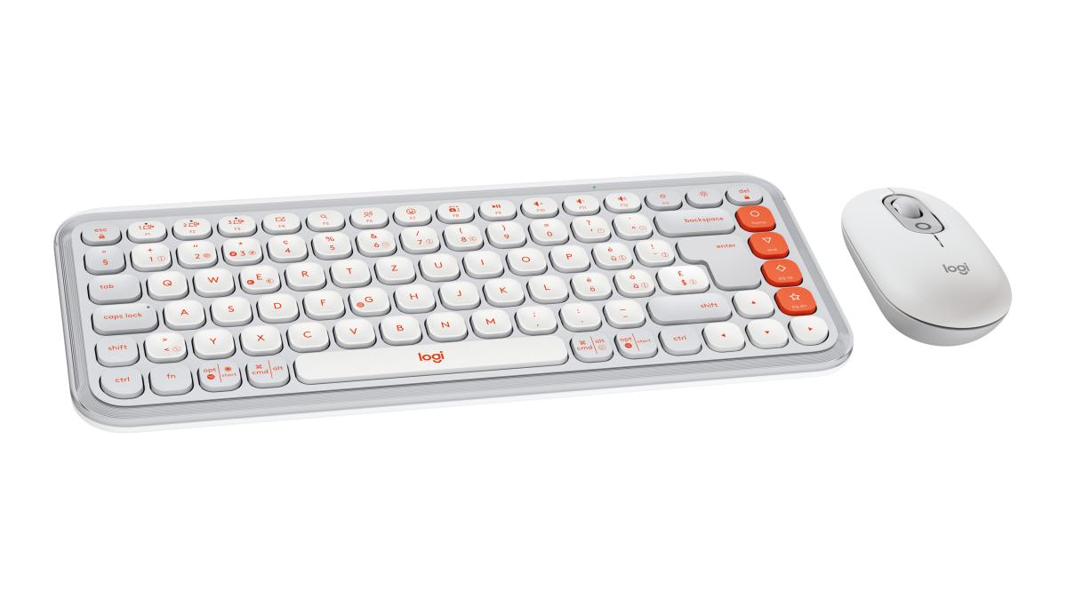 Pop Icon Combo Off White & Orange Qwertz Suisse