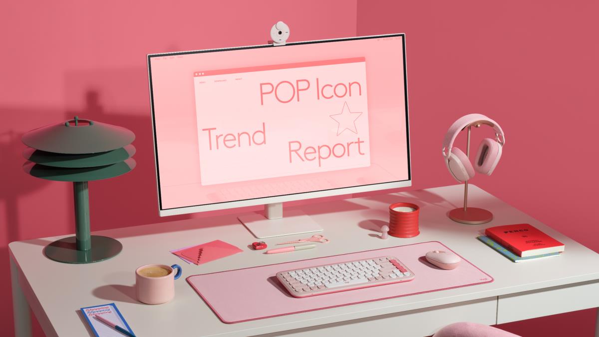 Pop Icon Combo Rose & Off White Qwerty Us Int