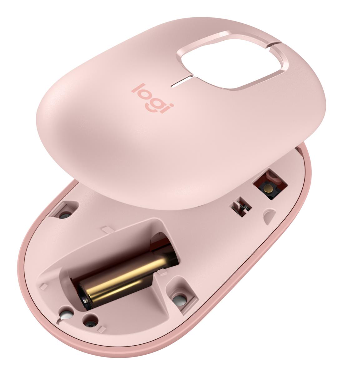 Pop Mouse - Customizable Emoji - Wireless - Rose
