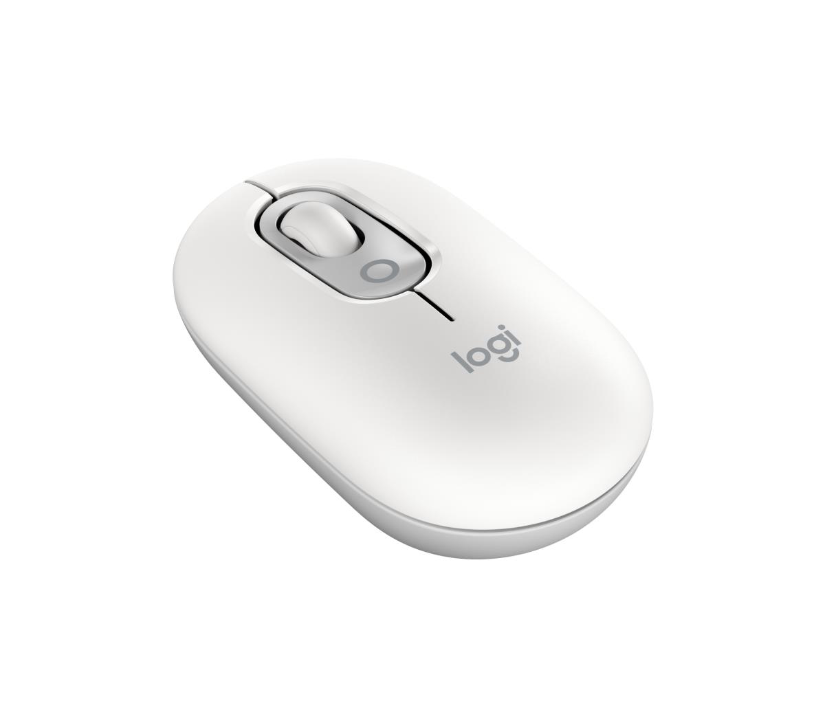 Pop Mouse - Customizable Emoji - Wireless - Off White