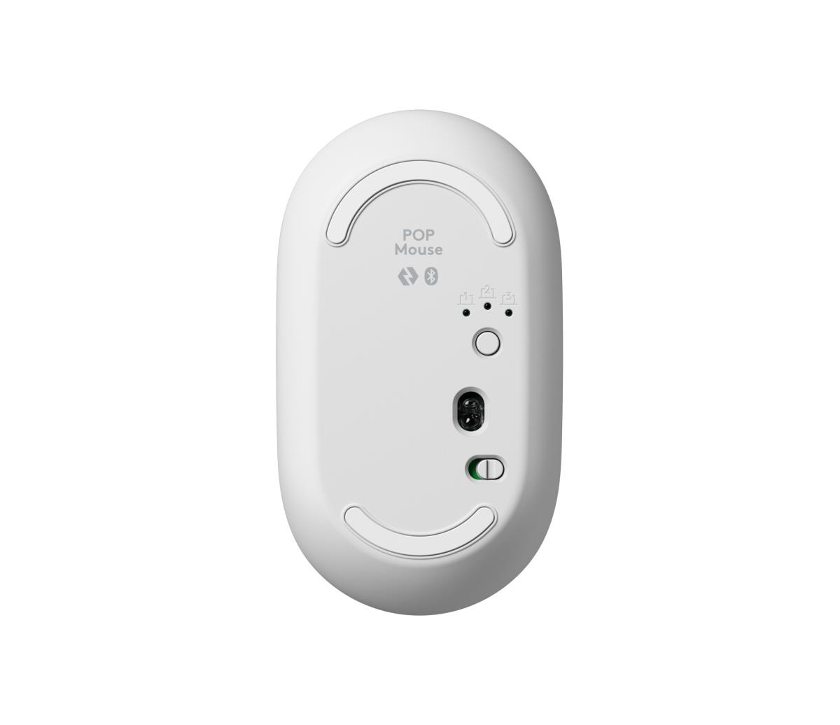 Pop Mouse - Customizable Emoji - Wireless - Off White
