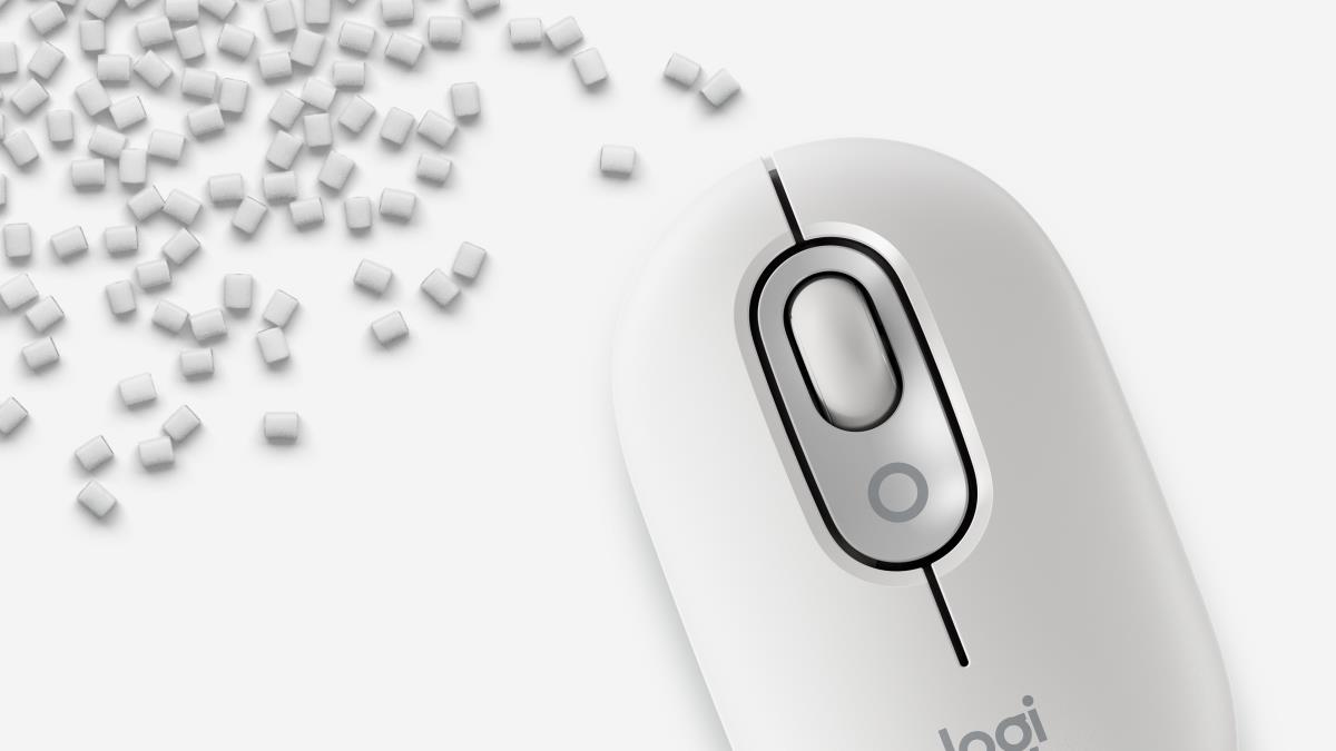 Pop Mouse - Customizable Emoji - Wireless - Off White