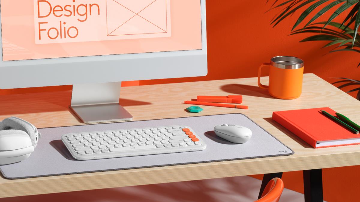 Pop Mouse - Customizable Emoji - Wireless - Off White