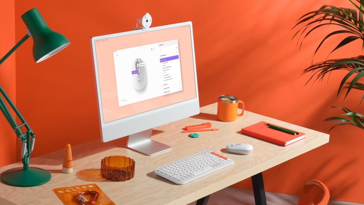 Pop Mouse - Customizable Emoji - Wireless - Off White