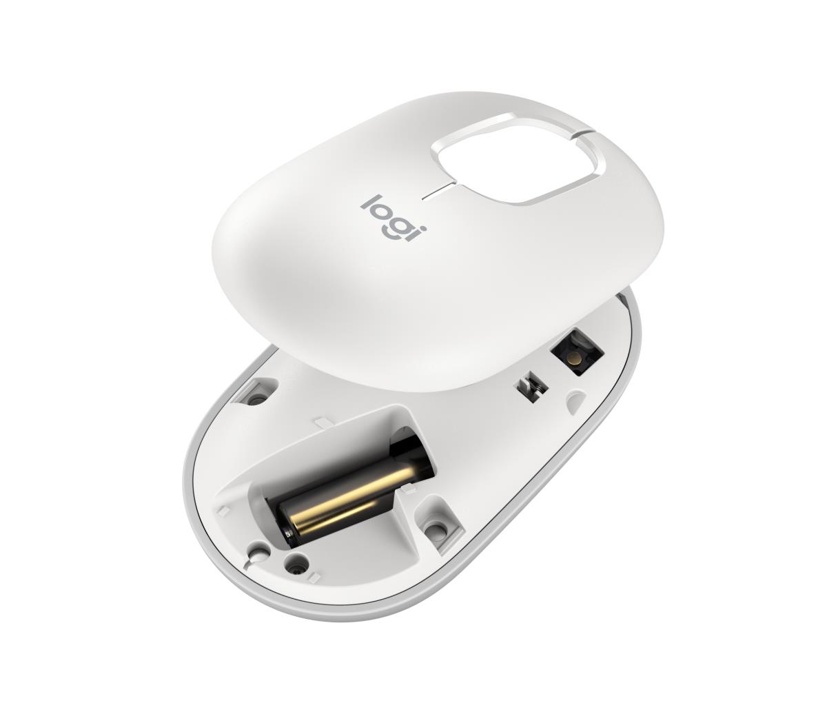 Pop Mouse - Customizable Emoji - Wireless - Off White