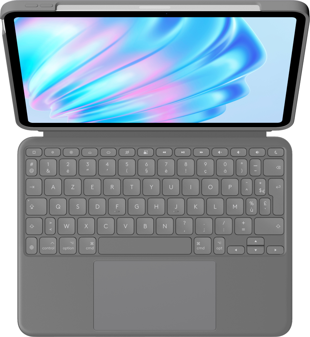 Combo Touch For iPad Air 11in 5th Gen Oxford Grey Azerty French