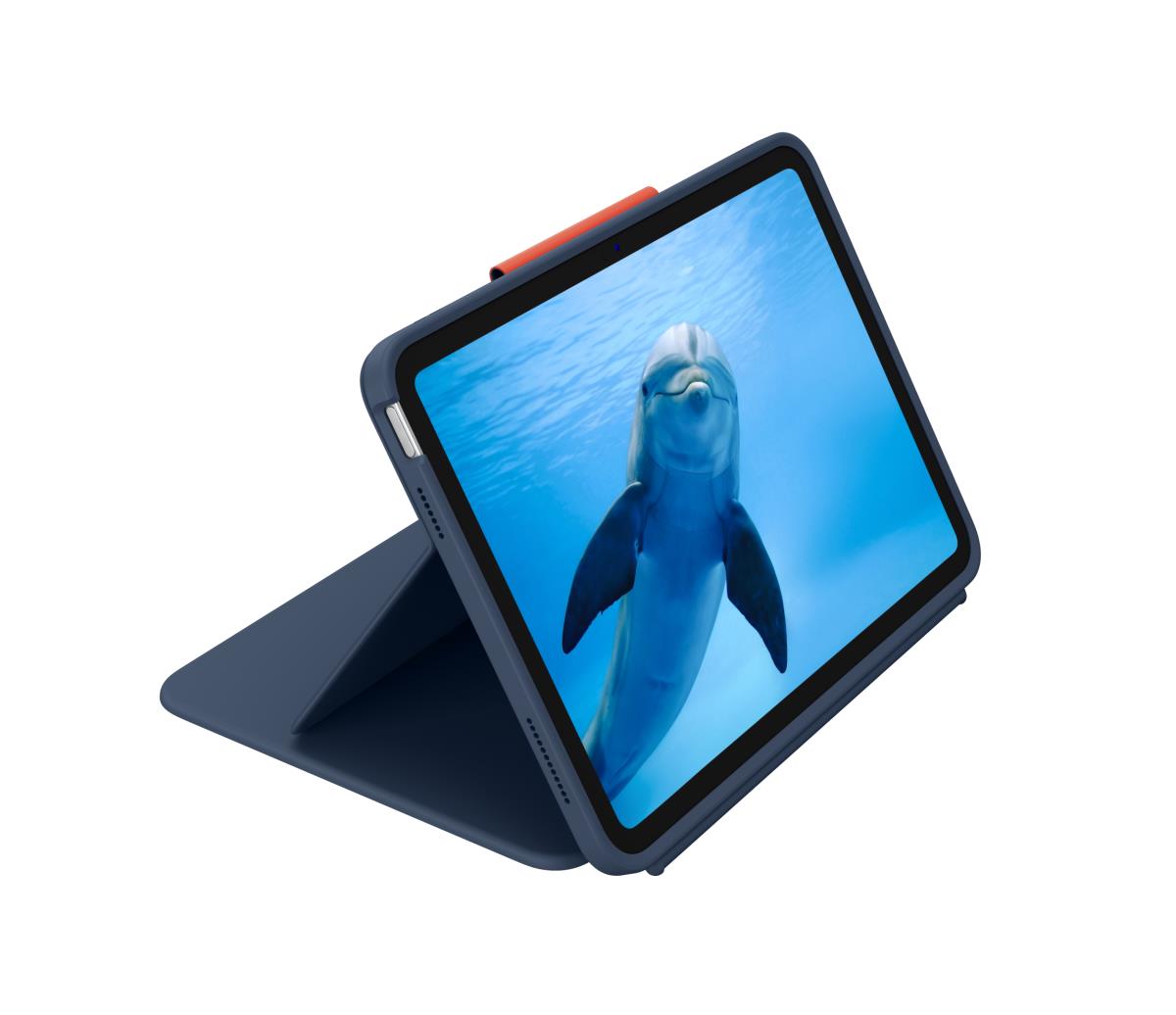 Rugged Combo 4 Touch For iPad 10thgen Classic Blue Qwerty Esp