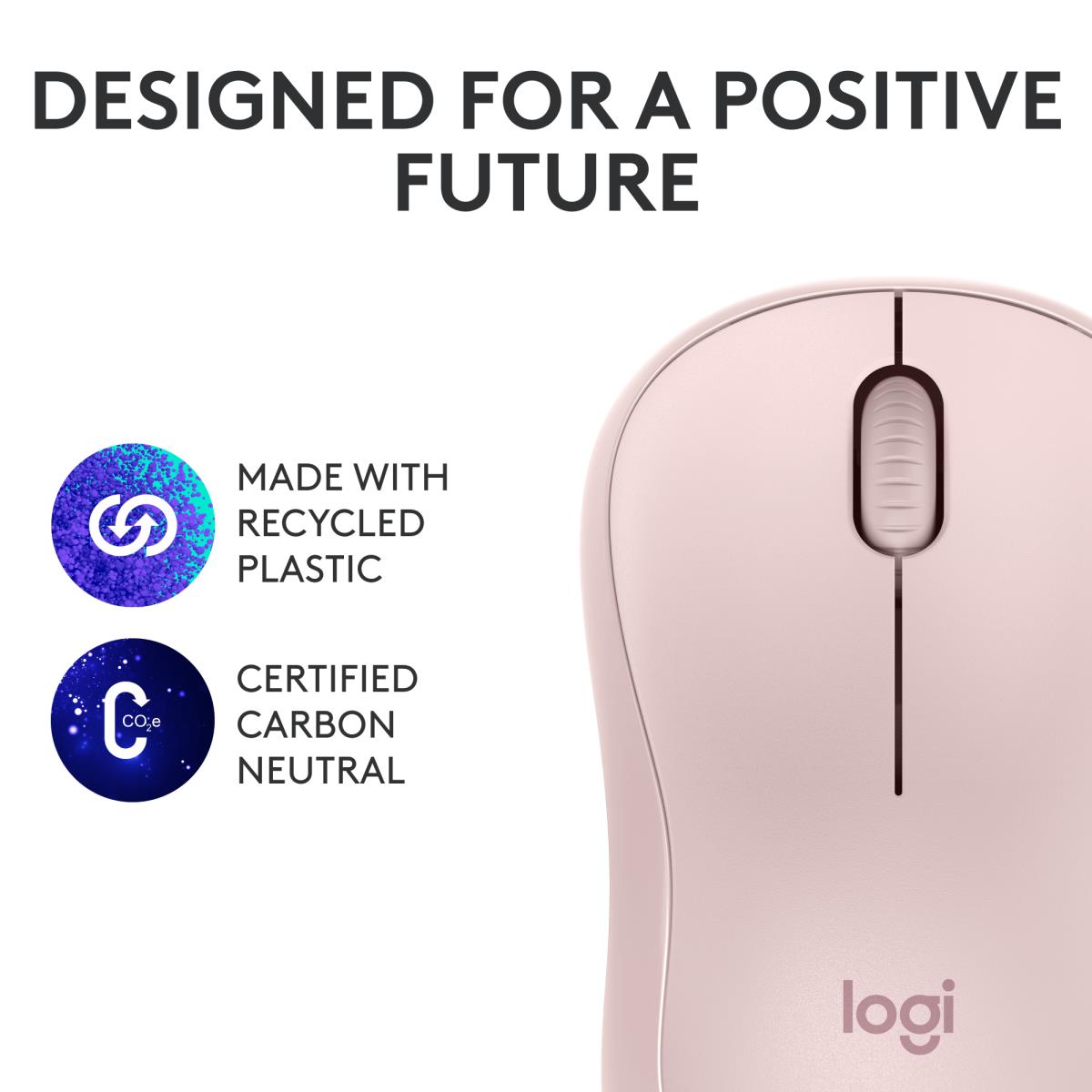 M240 Silent Mouse - Bluetooth - Pink