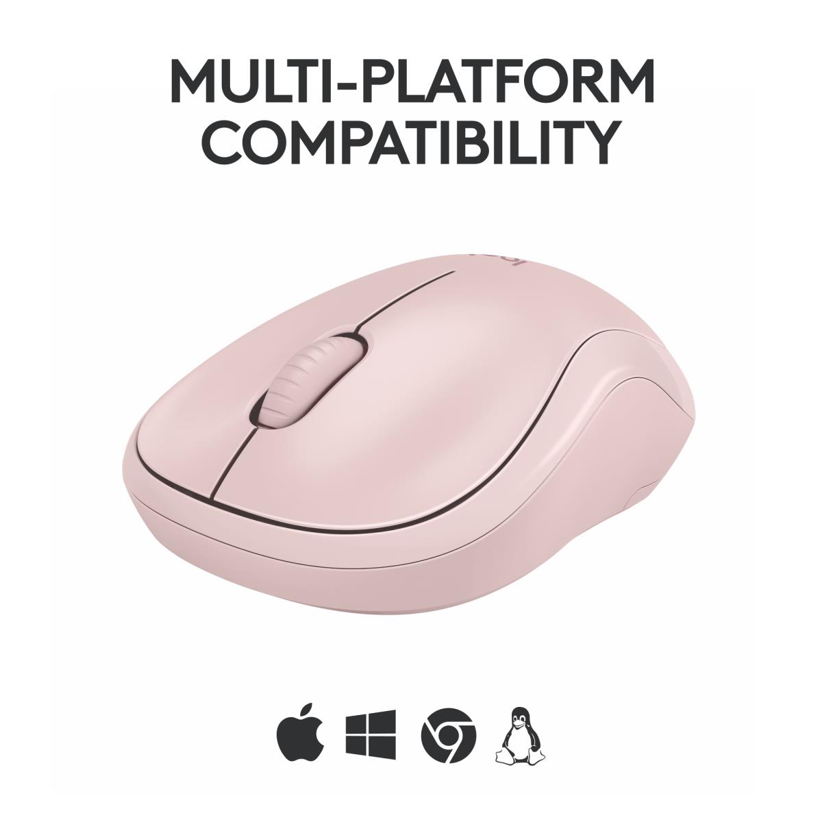 M240 Silent Mouse - Bluetooth - Pink