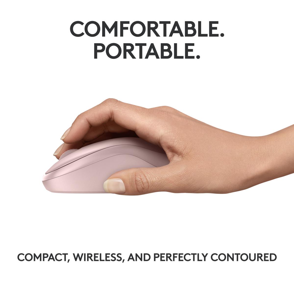 M240 Silent Mouse - Bluetooth - Pink