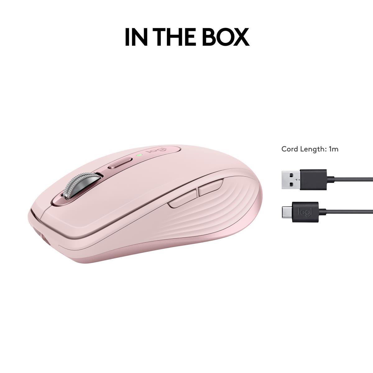 Mx Anywhere 3s Mouse Rose
