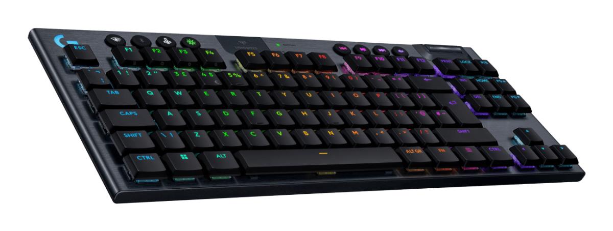 G915 X Lightspeed TKL Wireless RGB Mechanical Gaming Keyboard Black Qwerty Us/int'lernational Clicky