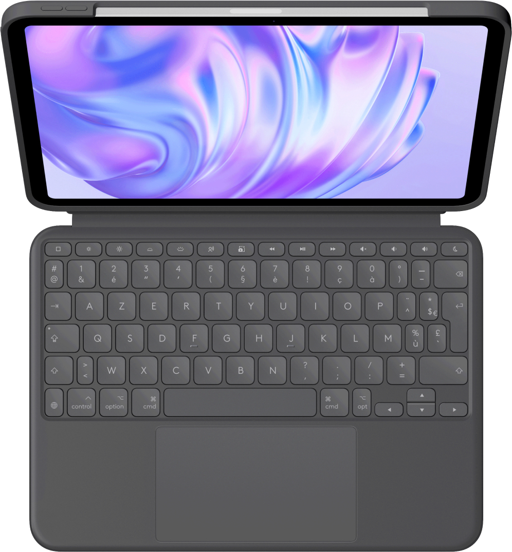 Combo Touch Keyboard Case - for iPad Pro 11in M4/M5 - Graphite - Azerty French