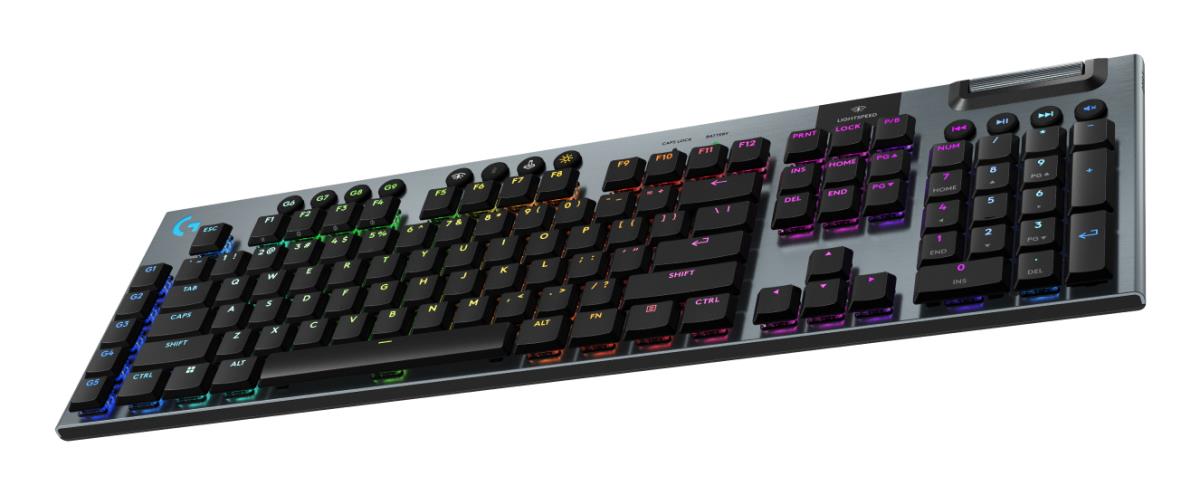 G915 X Lightspeed Wireless Low Profile Gaming Keyboard - Black - Qwerty - Us International Linear