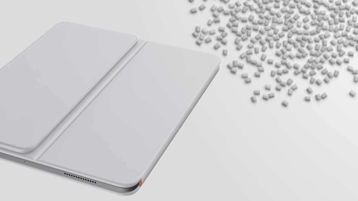 Flip Folio Pale Grey - iPad Pro 13-in (M4) iPad Air 13-in (M2 & M3) Qwerty It