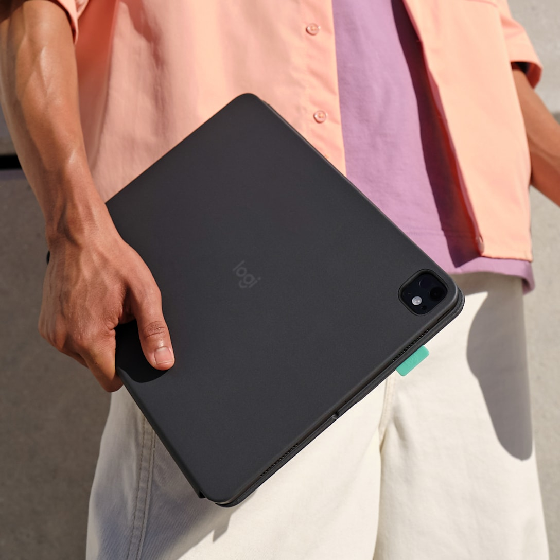 Flip Folio Graphite - iPad Pro 13-in (M4) iPad Air 13-in (M2 & M3) - Qwertz Deutsch