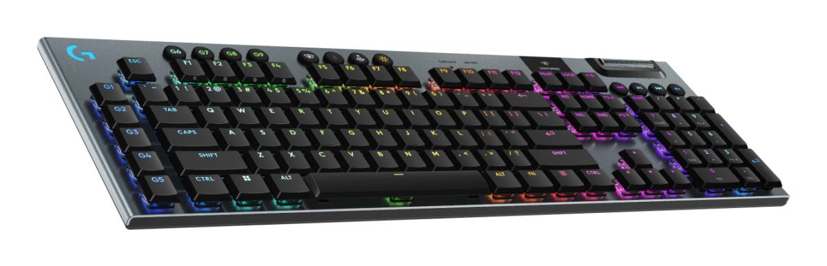 G915 X Lightspeed Wireless Low Profile Gaming Keyboard Black Linear Qwertz Deutsch