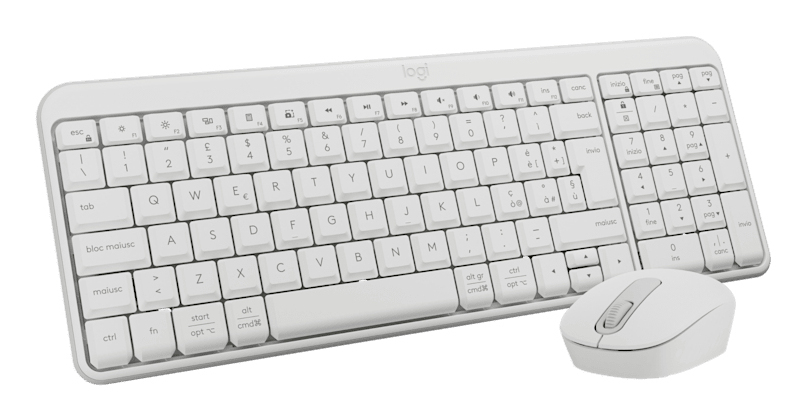 Mk250 Compact Bluetooth Keyboard - Off-white - Qwerty IT