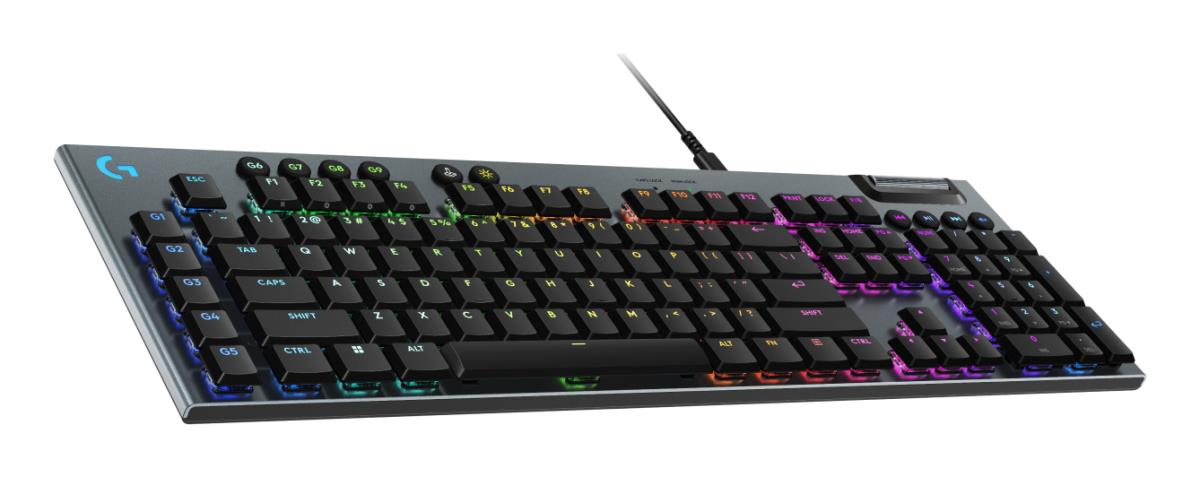 G915 X USB-A Wired Low Profile Gaming Keyboard Tactile Black Qwerty Dansk/ Norsk/ Svenska/ Suomalainen