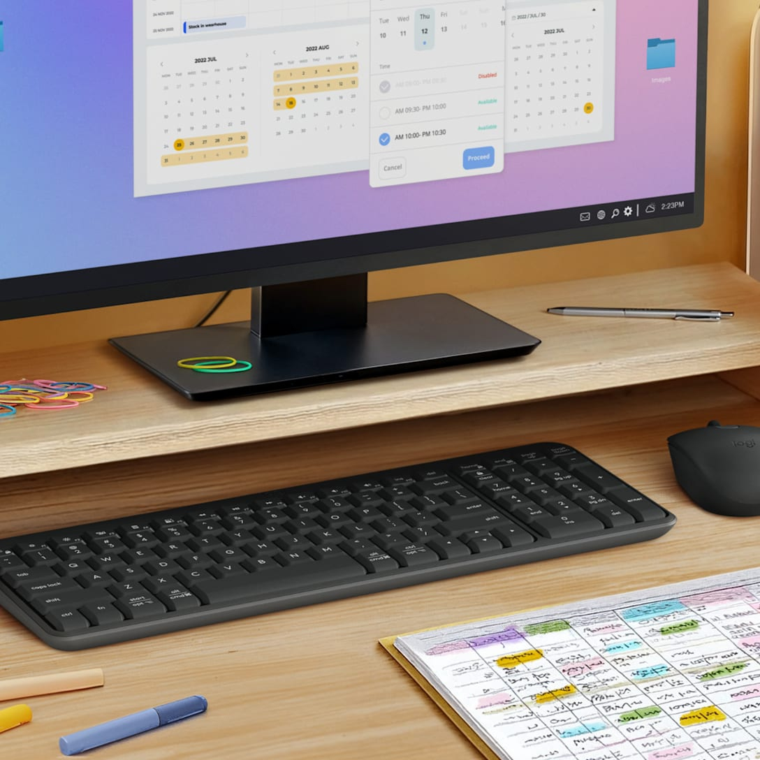 K250 Compact Bluetooth Keyboard - Azerty Belgian