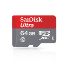 SanDisk Ultra Android micro SDHC UHS-I Card - 64GB