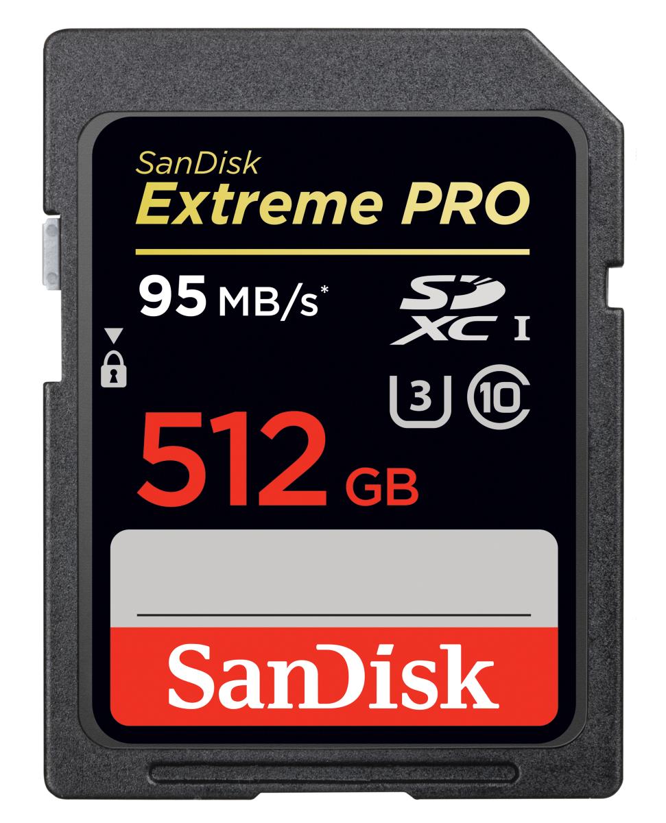 Sdhx Card Extreme Pro Uhs-1 95mb/s512GB
