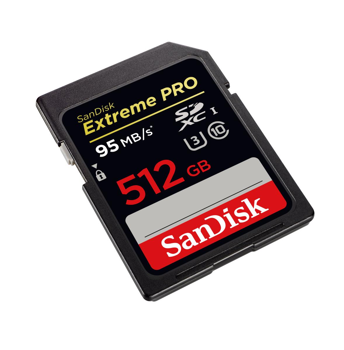 Sdhx Card Extreme Pro Uhs-1 95mb/s512GB