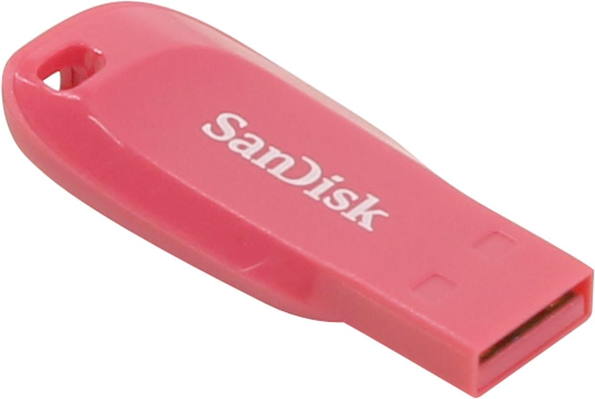 SanDisk Cruzer Blade - 32GB USB Stick - USB 2.0 - Pink
