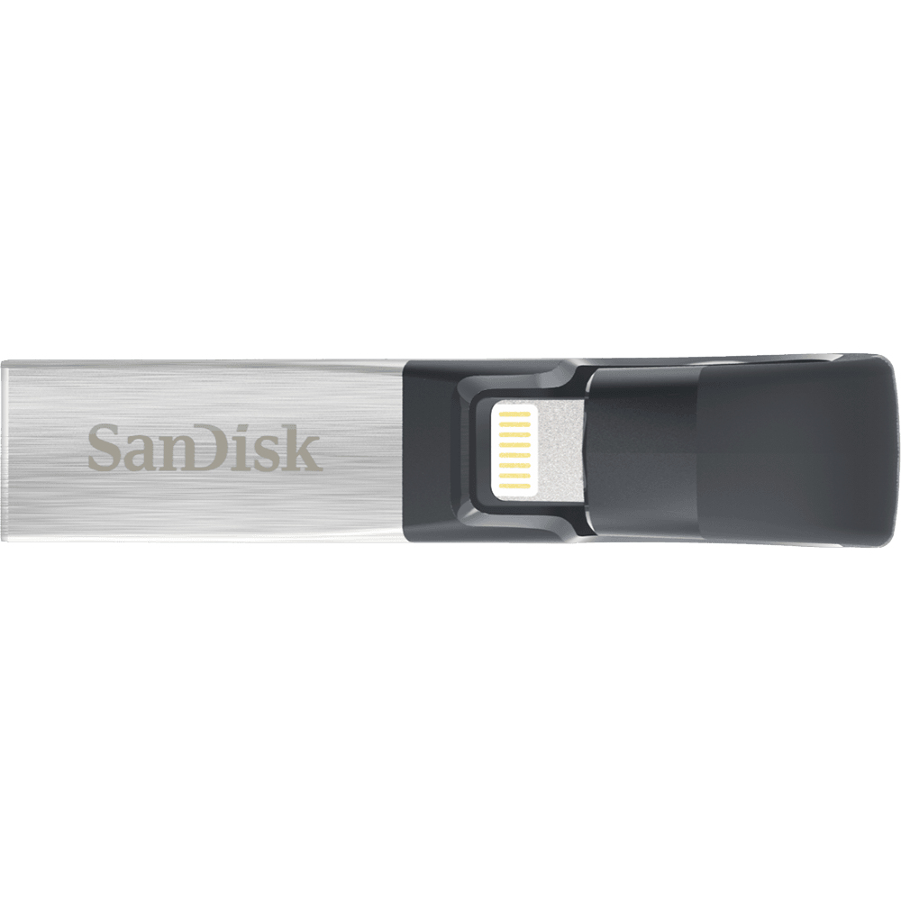 SanDisk Ixpand - 32GB USB Stick - USB 3.0 / Lightning - Black / Silver