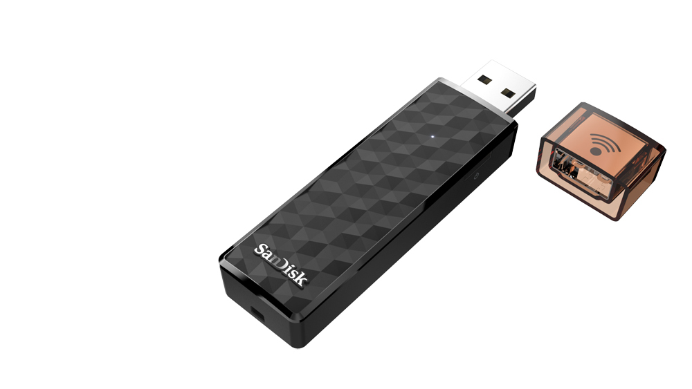CONNECT WIRELESS STICK - 128GB USB Stick - Wi-Fi + USB 2.0