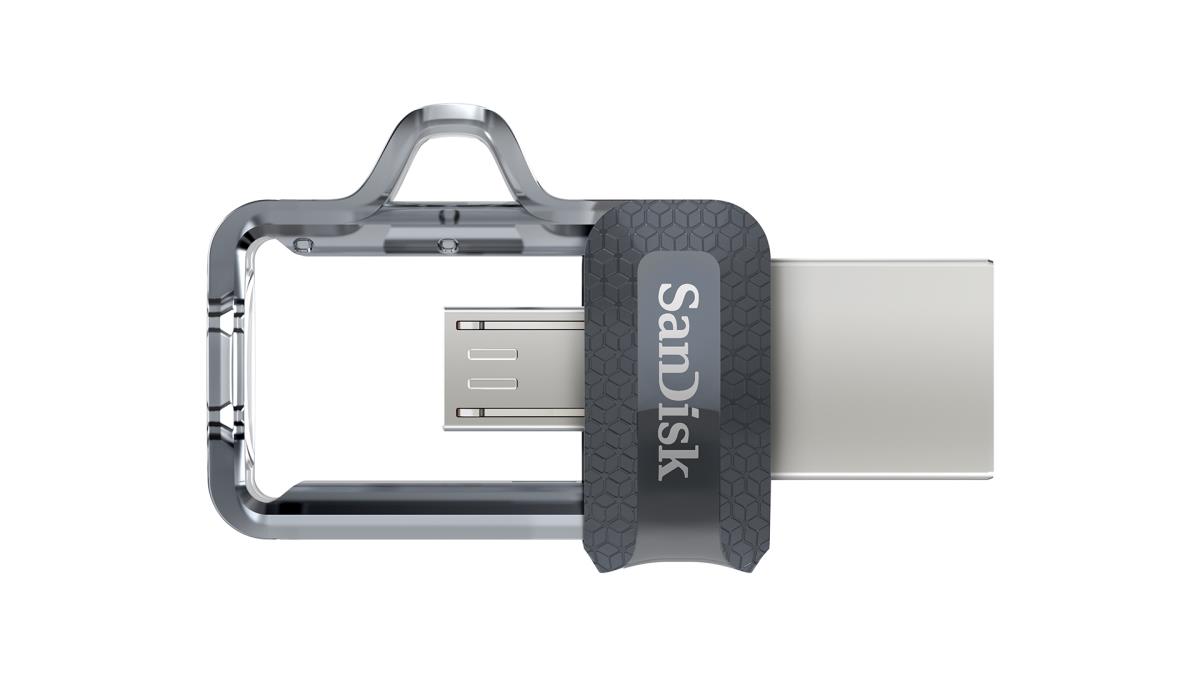 SanDisk ULTRA DUAL DRIVE M3.0 - 32GB USB Stick - micro-USB / USB 3.0