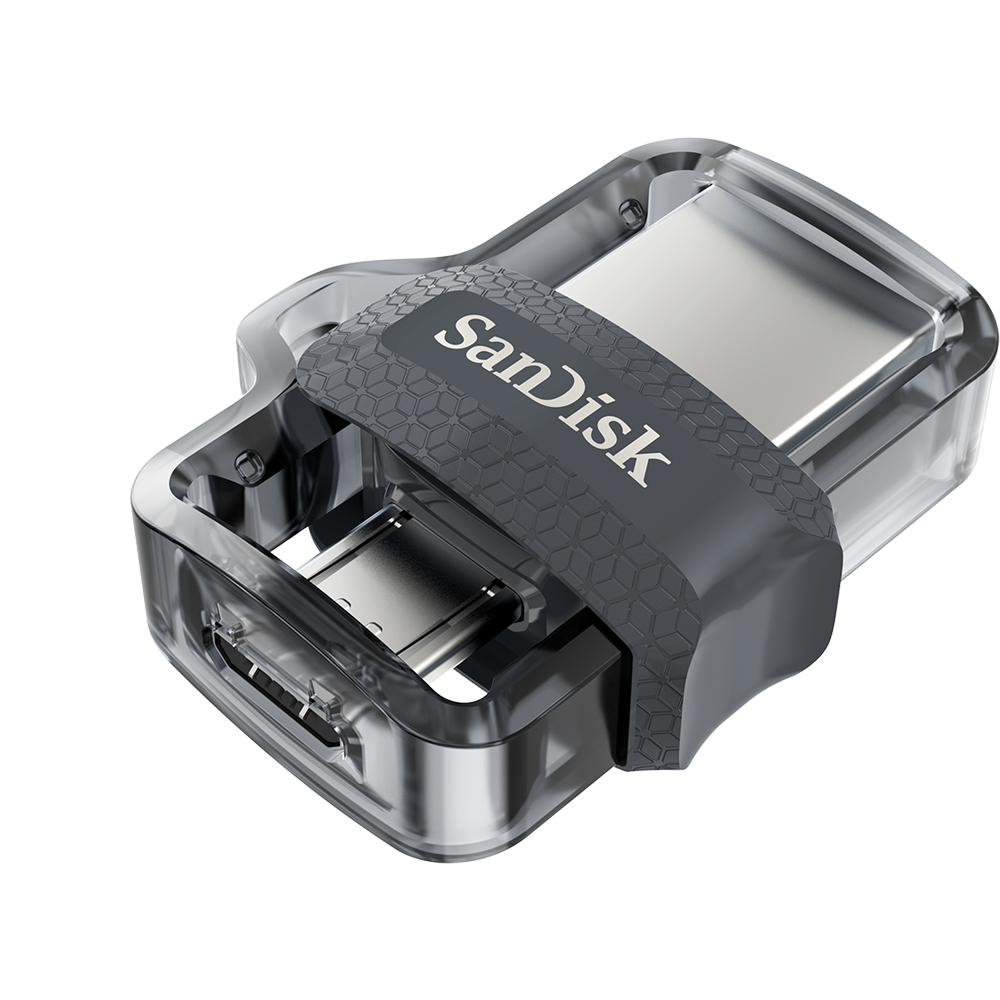 SanDisk ULTRA DUAL DRIVE M3.0 - 256GB USB Stick - micro-USB / USB 3.0