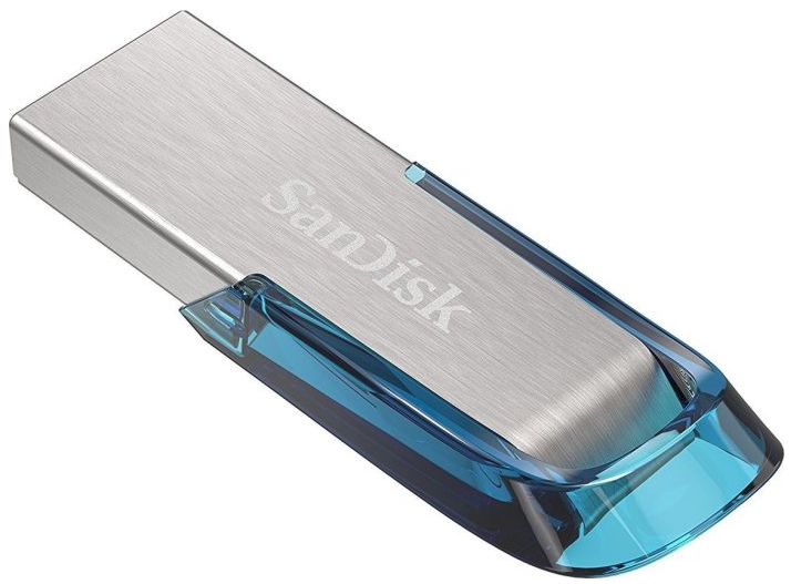 SanDisk Ultra Flair - 128GB USB Stick - USB 3.0 - Blue