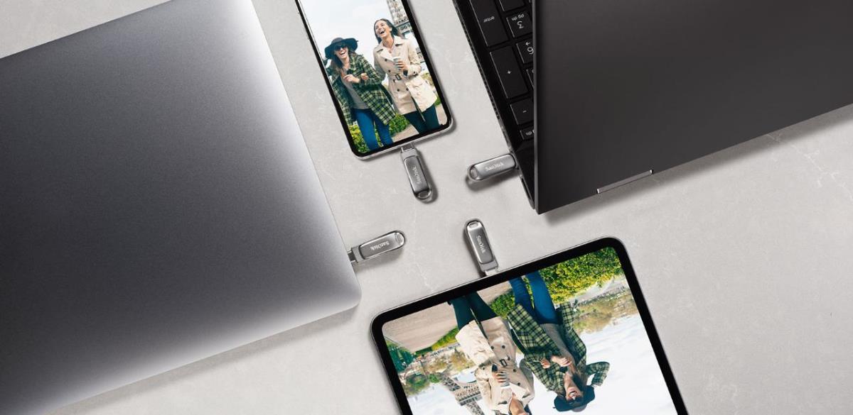 SanDisk Ultra Dual Drive Luxe - 32GB USB Stick - USB TYPE-C / USB 3.1