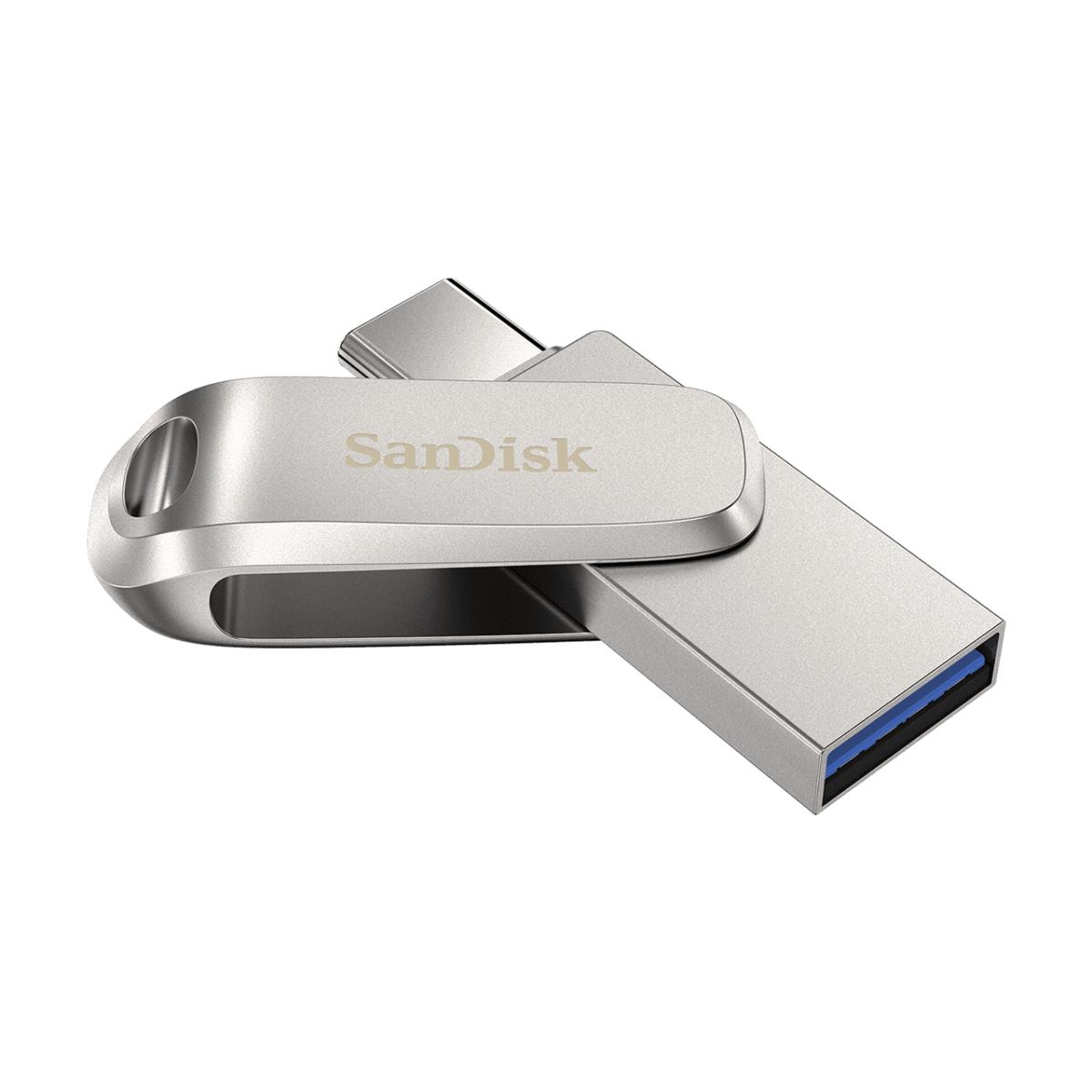 SanDisk Ultra Dual Drive Luxe - 256GB USB Stick - USB TYPE-C / USB 3.1