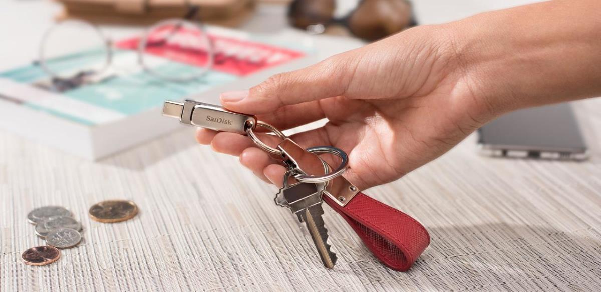 SanDisk Ultra Dual Drive Luxe - 256GB USB Stick - USB TYPE-C / USB 3.1