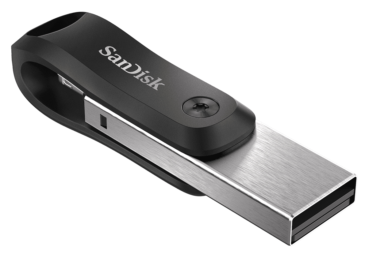 SanDisk iXPAND Go - 64GB USB Stick - USB 3.0 / Lightning
