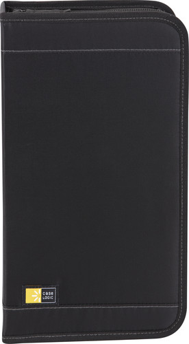 Cd Wallet Cdw64 Nylon Black Holds Up To 72cds