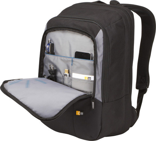 Slimline Backpack 16in Black/ Gray