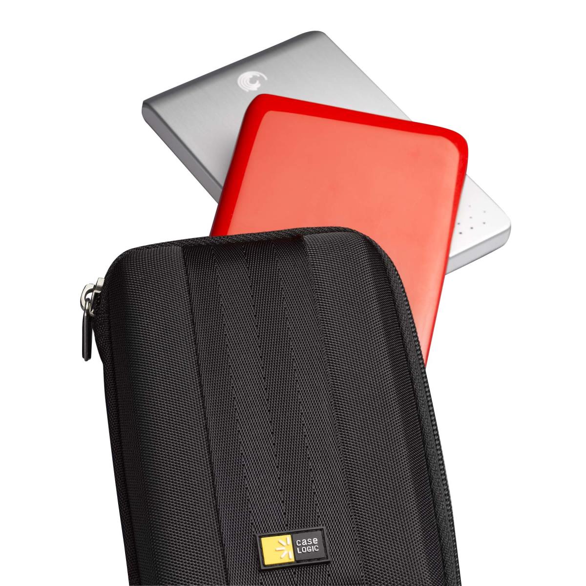 Portable Eva Hard Drive Case Qhdc-101 Black