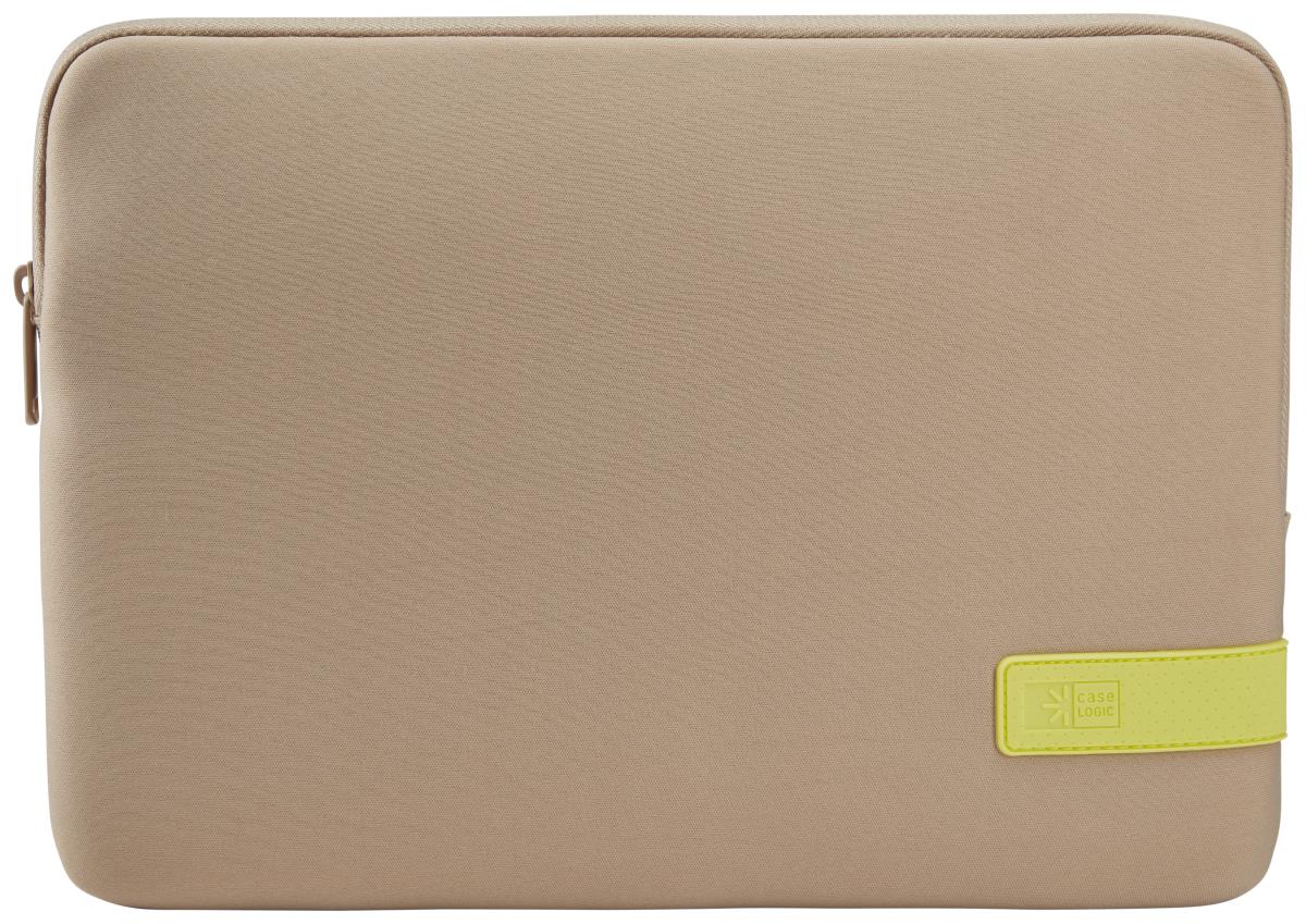 Reflect MacBook Sleeve 13in Refmb-113 Plaza Taupe/sun-lime