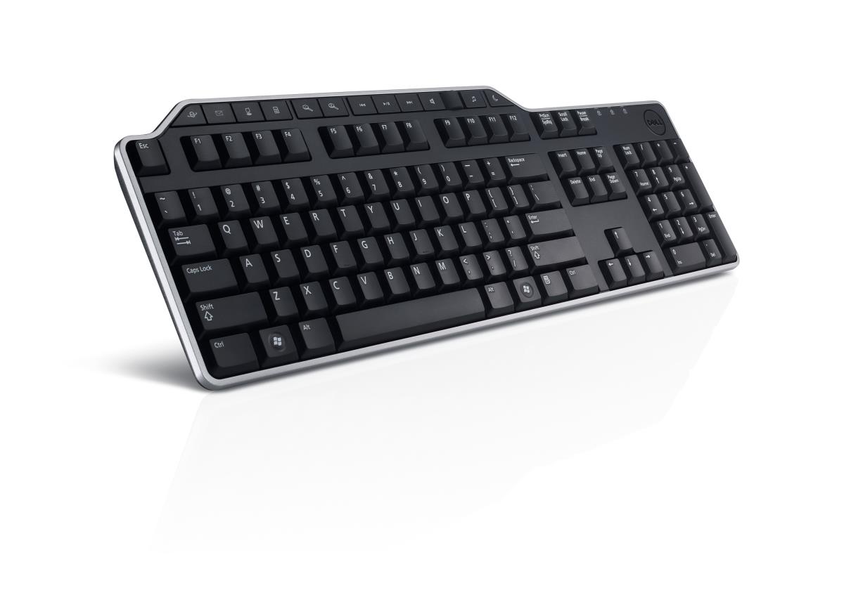 Keyboard Kb-522 Wired Business Multimedia USB Qwerty/useurblack