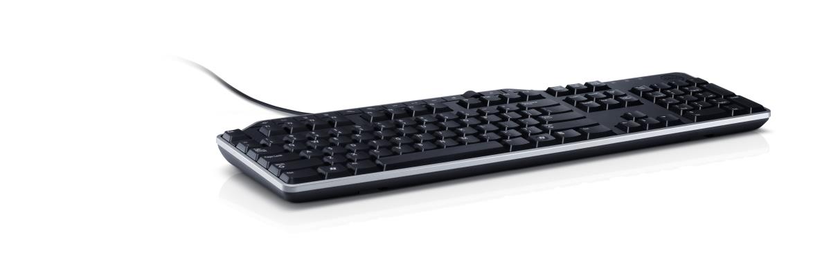 Keyboard Kb-522 Wired Business Multimedia USB Qwerty/useurblack