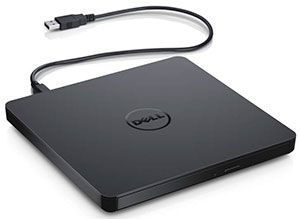 External USB Slim DVD +/- Rw Optical Drive
