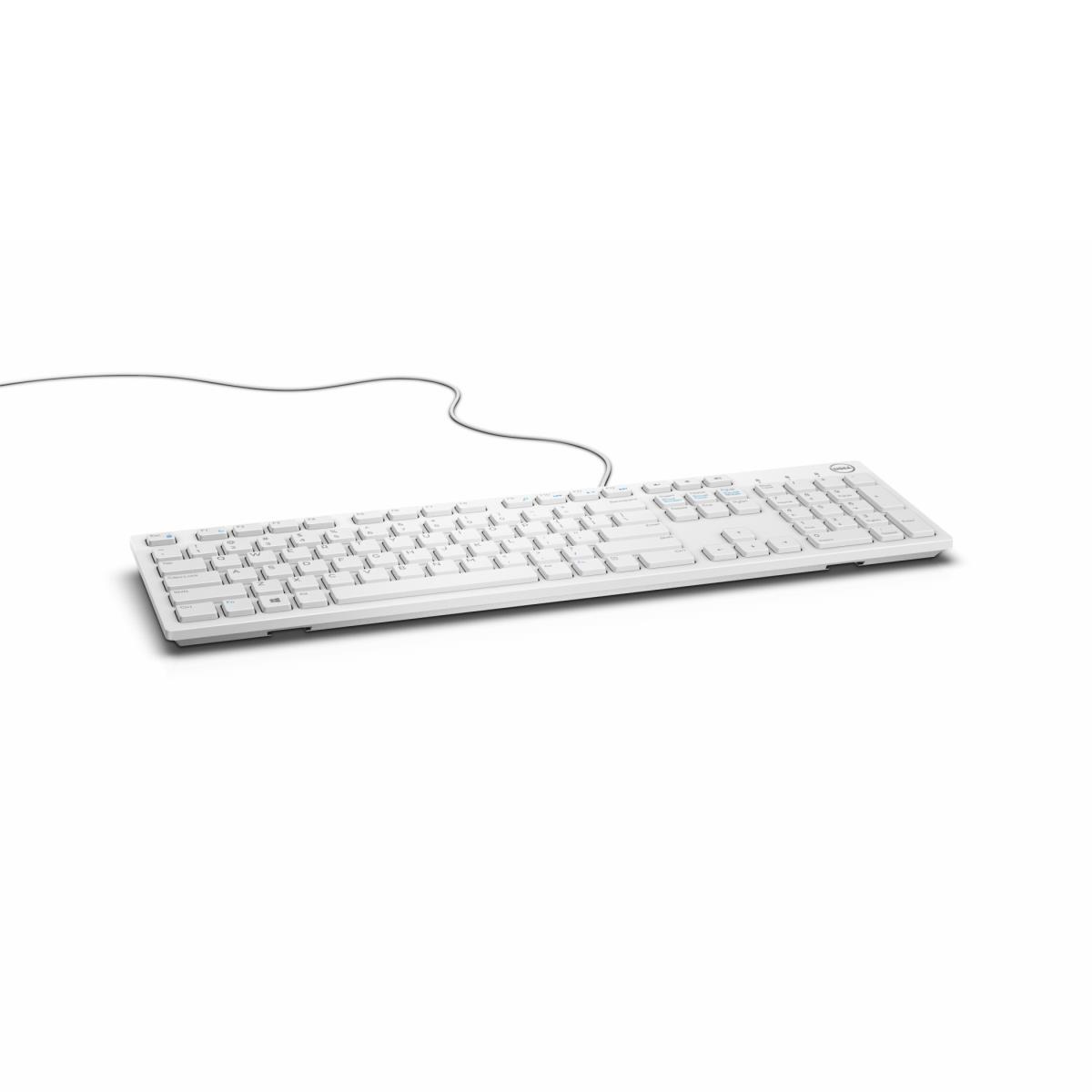 Multimedia Keyboard-kb216 - White - Azerty French