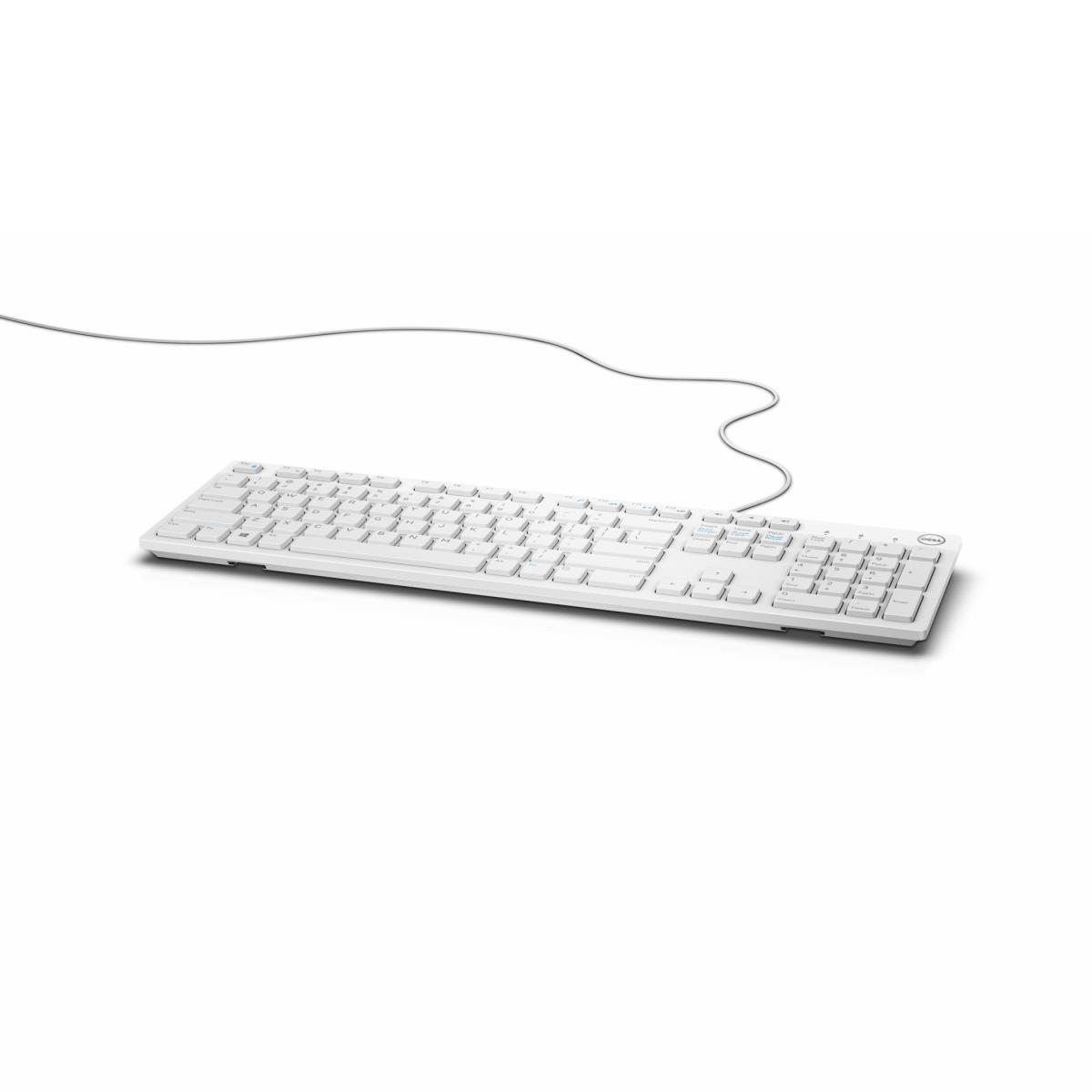 Multimedia Keyboard-kb216 - White - Azerty French