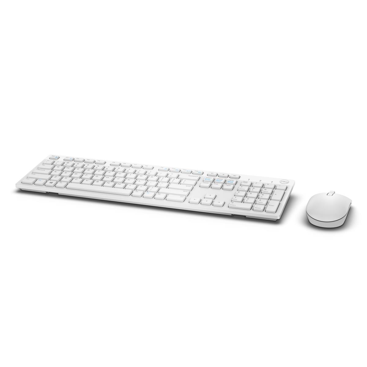Wireless Keyboard And Mouse-km636 - French (azerty) - White