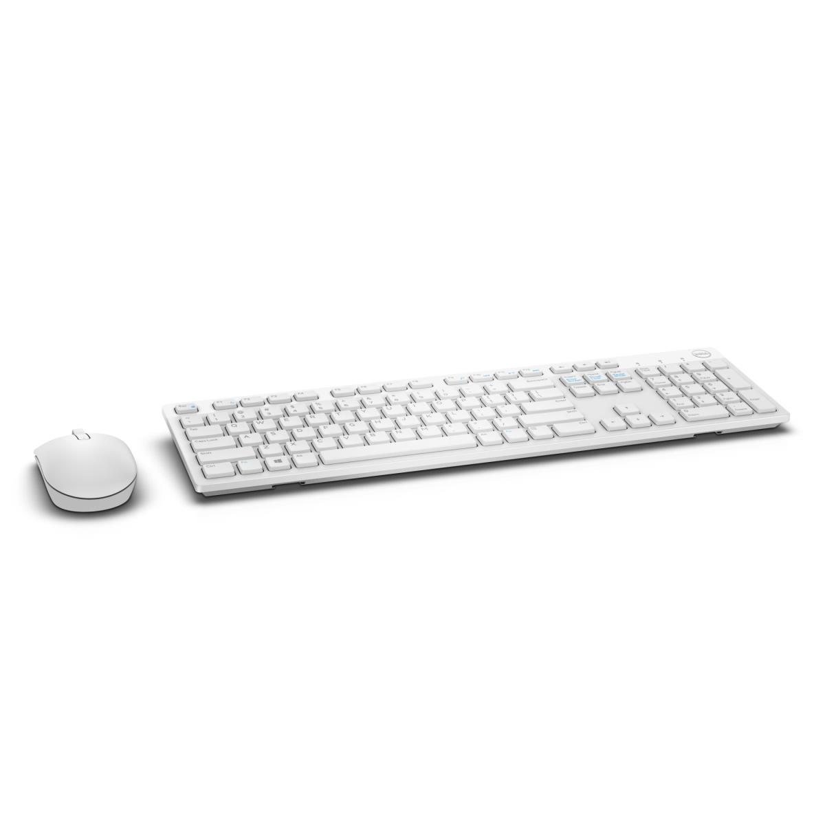 Wireless Keyboard And Mouse-km636 - French (azerty) - White