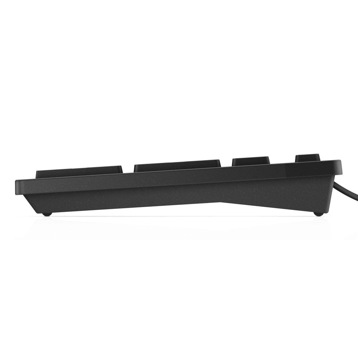 Kb216 Multimedia Keyboard USB - Black - Qwertzu German