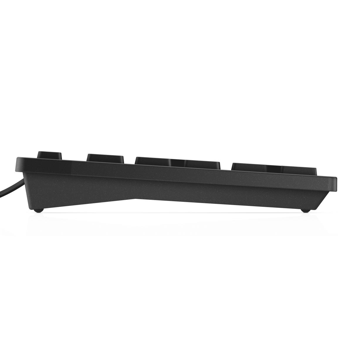 Kb216 Multimedia Keyboard USB - Black - Qwertzu German